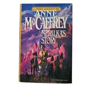 1st Edition Nerilka's Story Hardcover Anne McCaffrey Vintage Fantasy Book Pern